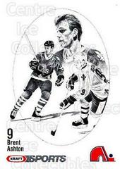 Brent Ashton Hockey Cards 1986 Kraft Drawings Prices
