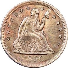 1850 O Coins Seated Liberty Quarter Prices