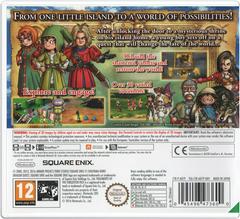 Back Cover (PAL) | Dragon Quest VII: Fragments of the Forgotten Past PAL Nintendo 3DS