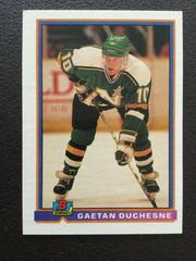 Gaetan Duchesne #120 Hockey Cards 1991 Bowman Prices