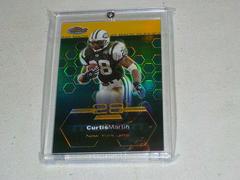 Curtis Martin [Gold Refractor] #17 Football Cards 2003 Topps Finest Prices