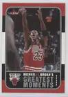 Michael Jordan #MJ-10 Basketball Cards 2006 Fleer Michael Jordan's Greatest Moments Prices