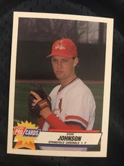 Steve Johnson #1845 Baseball Cards 1993 Fleer ProCards Prices
