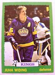 Juha Widing #156 Hockey Cards 1973 Topps Prices