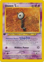 Mavin  2008 Unown L Pokemon Card 91/106 and 2009 Arceus Pokemon