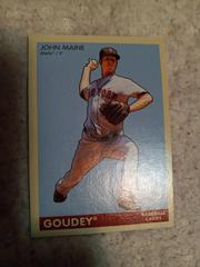 John Maine #123 Baseball Cards 2009 Upper Deck Goudey Prices