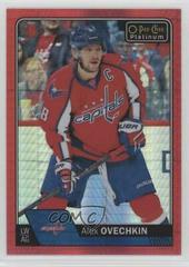 Alex Ovechkin [Red Prism] #100 Hockey Cards 2016 O-Pee-Chee Platinum Prices