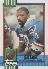 Carl Banks #53 Football Cards 1990 Topps Prices