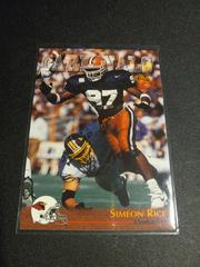 Simeon Rice #12 Football Cards 1996 Classic NFL Draft Prices
