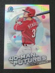 Austin Hendrick Baseball Cards 2021 Bowman Chrome 40 Man Futures Prices