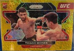 Thiago Moises [Gold Shimmer] Ufc Cards 2022 Panini Prizm UFC Prices