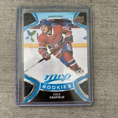 Cole Caufield [Blue] Hockey Cards 2021 Upper Deck MVP Prices
