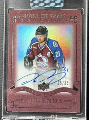 Peter Forsberg Hockey Cards 2020 Upper Deck Clear Cut Hall of Fame Showcase Autographs Prices