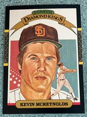 Kevin McReynolds [Diamond Kings No Yellow Stripe] Baseball Cards 1987 Donruss Prices