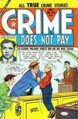 Crime Does Not Pay #124 (1953) Comic Books Crime Does Not Pay Prices