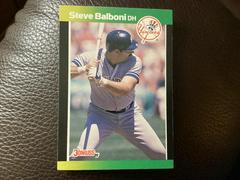 Steve Balboni #188 Baseball Cards 1989 Donruss Baseball's Best Prices