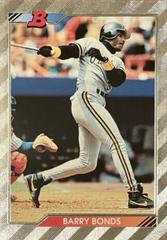 Barry Bonds [Foil] Baseball Cards 1992 Bowman Prices