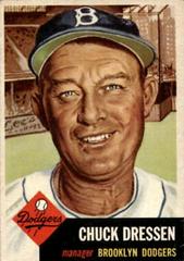 Chuck Dressen Baseball Cards 1953 Topps Prices