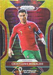 Cristiano Ronaldo [Breakaway Gold] Soccer Cards 2022 Panini Prizm World Cup Prices