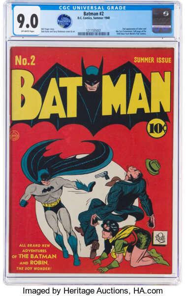 Batman [15 Cent ] #2 (1940) Comic Books Batman