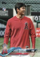 Shohei Ohtani [Warm Up Shirt] #US1 Baseball Cards 2018 Topps Update Prices