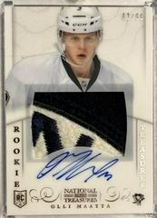 Olli Maatta [Autograph Patch] Hockey Cards 2013 Panini National Treasures Prices