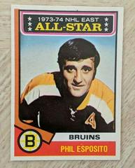 Phil Esposito [All Star] #129 Hockey Cards 1974 O-Pee-Chee Prices