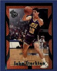 John Stockton #97 Basketball Cards 1994 Topps Embossed Prices