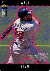 Kirby Puckett [Walk] #32 Baseball Cards 1996 Collector's Choice You Make Play Prices