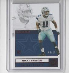 Micah Parsons [Ruby] #108 Football Cards 2021 Panini Encased Prices