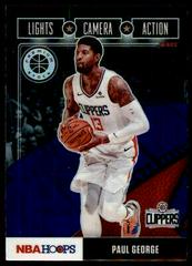 Paul George #5 Basketball Cards 2019 Panini Hoops Lights Camera Action Prices