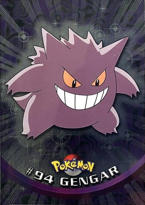 Gengar [Foil] #94 Pokemon 2000 Topps TV