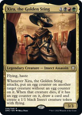 Xira, the Golden Sting #48 Magic Dominaria United Commander