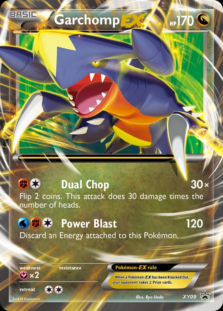 Garchomp EX #XY09 Pokemon Promo