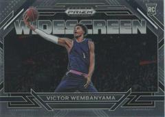 Victor Wembanyama #1 Basketball Cards 2023 Panini Prizm Draft Picks Widescreen Prices