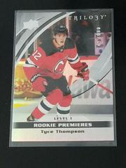 Tyce Thompson Hockey Cards 2021 Upper Deck Trilogy Prices
