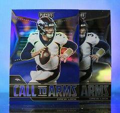 Drew Lock [Blue] #CA-DLO Football Cards 2021 Panini Playoff Call to Arms Prices