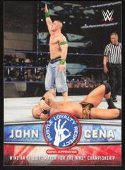 Wins an 'I Quit' Match for the WWE Championship #18 Wrestling Cards 2017 Topps WWE John Cena Tribute Prices