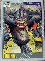Rhino #73 Marvel 1991 Universe Prices