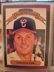 Carlton Fisk [Diamond Kings] #7 Baseball Cards 1989 Donruss Prices