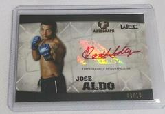 Jose Aldo [Red Ink] #A-JA Ufc Cards 2010 Topps UFC Knockout Autographs Prices