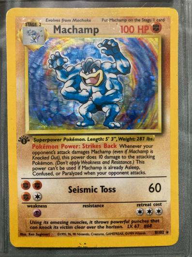 Machamp [1st Edition] #8 photo