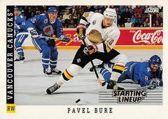 Pavel Bure [Starting Lineup] Hockey Cards 1993 Score Prices