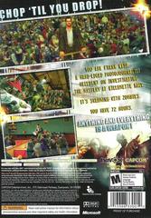 Back Cover | Dead Rising Xbox 360
