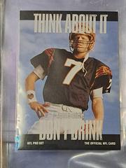 Think About It : Don't Drink Football Cards 1991 Pro Set Prices
