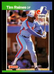 Tim Raines Baseball Cards 1989 Donruss Prices