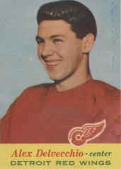 Alex Delvecchio #34 Hockey Cards 1957 Topps Prices