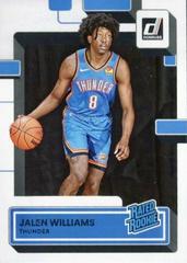 Jalen Williams Basketball Cards 2022 Panini Donruss Prices