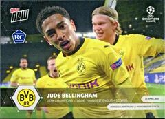 Jude Bellingham Soccer Cards 2020 Topps Now UEFA Champions League Prices