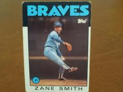 Zane Smith #167 Baseball Cards 1986 Topps Prices